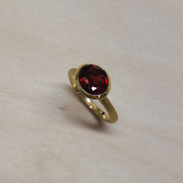 Garnet ring